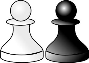 Black And White Pawns